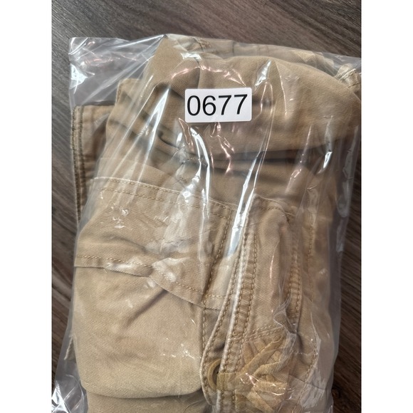 Timberland Men's Tan Cargo Shorts Size 36x9 Cotton Utility Outdoor Casual Heavy - Picture 7 of 7